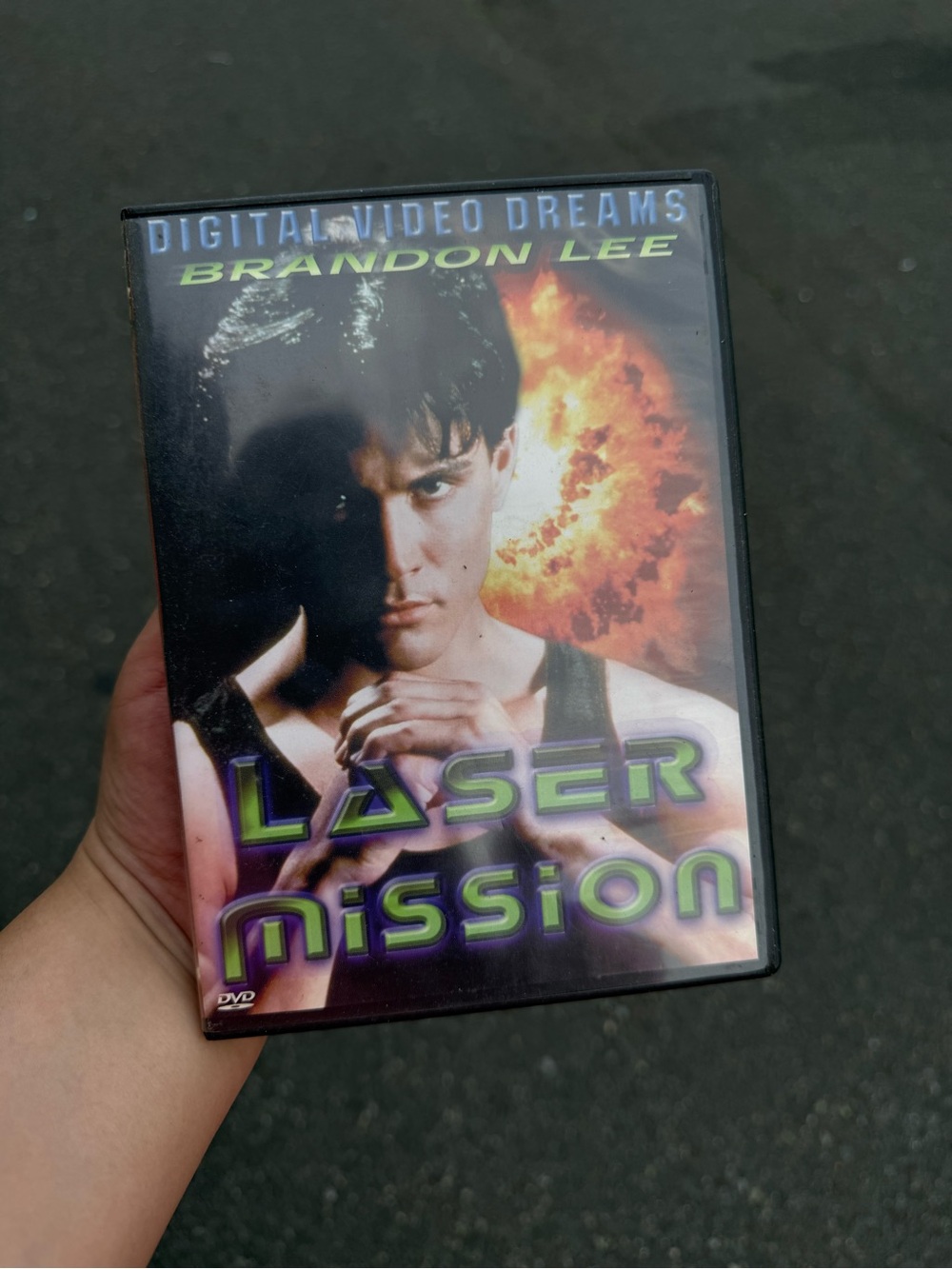 Laser Mission DVD Brandon Lee Action Martial Arts Rare OOP Region Free